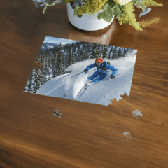 Mountains Puzzle (120 Piece): Ski Lodge Fun for All Ages! Ski Lodge Game, Family Fun, Mind - Building Activity, Home Entertainment, Ski Fun - Best Gifter Ever: Unwrap Your Passion: Ski. Snowboard. Travel. Love. Play. Shop.