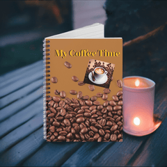 "My Coffee Time" Journal: Sip, Reflect, and Create. Spiral Notebook (118 Ruled Pages). - Best Gifter Ever: Unwrap Your Passion: Ski. Snowboard. Travel. Love. Play. Shop.