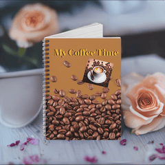 "My Coffee Time" Journal: Sip, Reflect, and Create. Spiral Notebook (118 Ruled Pages). - Best Gifter Ever: Unwrap Your Passion: Ski. Snowboard. Travel. Love. Play. Shop.