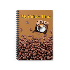 "My Coffee Time" Journal: Sip, Reflect, and Create. Spiral Notebook (118 Ruled Pages). - Best Gifter Ever: Unwrap Your Passion: Ski. Snowboard. Travel. Love. Play. Shop.