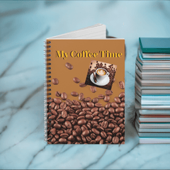 "My Coffee Time" Journal: Sip, Reflect, and Create. Spiral Notebook (118 Ruled Pages). - Best Gifter Ever: Unwrap Your Passion: Ski. Snowboard. Travel. Love. Play. Shop.