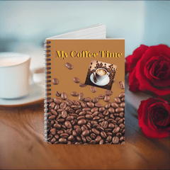 "My Coffee Time" Journal: Sip, Reflect, and Create. Spiral Notebook (118 Ruled Pages). - Best Gifter Ever: Unwrap Your Passion: Ski. Snowboard. Travel. Love. Play. Shop.