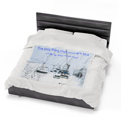 “Next Ski Run” Ski Lover’s Soft Blanket. Skiing. Home Decor. - Best Gifter Ever: Unwrap Your Passion: Ski. Snowboard. Travel. Love. Play. Shop.