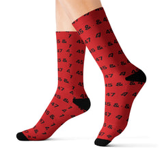 Patriotic Trump Socks: Celebrate the 45th & 47th President with Superb Red & Black Design - Best Gifter Ever: Unwrap Your Passion: Ski. Snowboard. Travel. Love. Play. Shop.