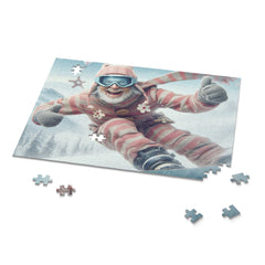 Powder Adventure Jigsaw Puzzle for Snowboarders – Perfect Après - Ski Fun - Best Gifter Ever: Unwrap Your Passion: Ski. Snowboard. Travel. Love. Play. Shop.