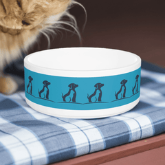 Premium Ceramic Pet Bowl - Made in USA | Luxurious & Safe Pet Feeding Dish for Healthy Pets - Best Gifter Ever: Unwrap Your Passion: Ski. Snowboard. Travel. Love. Play. Shop.