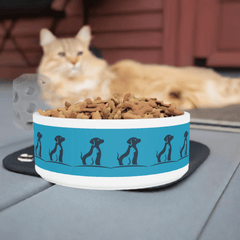 Premium Ceramic Pet Bowl - Made in USA | Luxurious & Safe Pet Feeding Dish for Healthy Pets - Best Gifter Ever: Unwrap Your Passion: Ski. Snowboard. Travel. Love. Play. Shop.