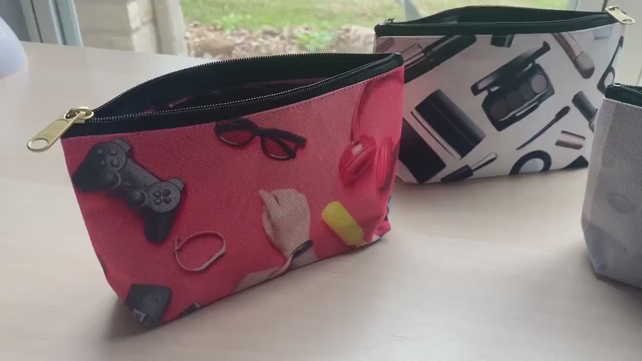 Chic Makeup Bag, Travel Essential, Travel Organizer, Accessories from Travel Collection