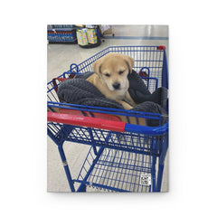 “Puppy Cart Adventures” Hardcover Notebook: Where Tails Wag and Ideas Bloom! Hardcover Notebook (150 Lined Pages). - Best Gifter Ever: Unwrap Your Passion: Ski. Snowboard. Travel. Love. Play. Shop.