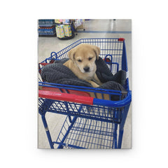 “Puppy Cart Adventures” Hardcover Notebook: Where Tails Wag and Ideas Bloom! Hardcover Notebook (150 Lined Pages). - Best Gifter Ever: Unwrap Your Passion: Ski. Snowboard. Travel. Love. Play. Shop.