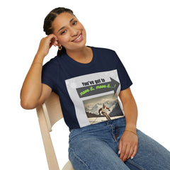 Retro Ski Lover T-Shirt: Move It, Move It! Motivational Tee for Her or Him. - Best Gifter Ever: Unwrap Your Passion: Ski. Snowboard. Travel. Love. Play. Shop.