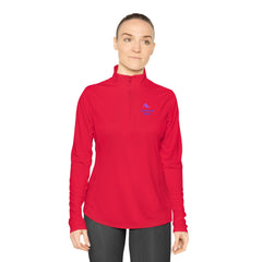 Ski Lover Shirt "Live Fast, Ski Faster". Ladies Quarter - Zip Performance Shirt - Best Gifter Ever: Unwrap Your Passion: Ski. Snowboard. Travel. Love. Play. Shop.