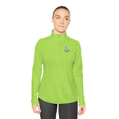 Ski Lover Shirt "Live Fast, Ski Faster". Ladies Quarter - Zip Performance Shirt - Best Gifter Ever: Unwrap Your Passion: Ski. Snowboard. Travel. Love. Play. Shop.