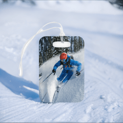 “Skier’s Dream” Luggage Tags - Stand Out on the Slopes! - Best Gifter Ever: Unwrap Your Passion: Ski. Snowboard. Travel. Love. Play. Shop.