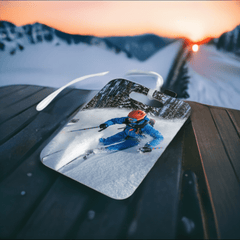 “Skier’s Dream” Luggage Tags - Stand Out on the Slopes! - Best Gifter Ever: Unwrap Your Passion: Ski. Snowboard. Travel. Love. Play. Shop.