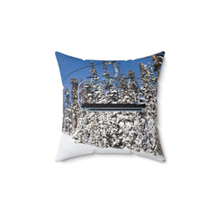 Skier’s Ecstasy Throw Pillow – Cozy Alpine - Inspired Home Accent. Cozy Ski - Themed Pillow – Perfect Winter Sports Home Decor! - Best Gifter Ever: Unwrap Your Passion: Ski. Snowboard. Travel. Love. Play. Shop.