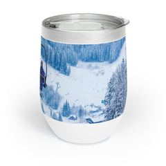 Slope - Ready Skiers: Chill Wine Tumbler for Alpine Enthusiasts! Mix and Match Design Collection for a Perfect Gift Set! - Best Gifter Ever: Unwrap Your Passion: Ski. Snowboard. Travel. Love. Play. Shop.