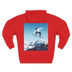 Snowboarder Gear: "Gravity Tester", Snowboarder Hoodie, Stylish Unisex Pullover, Skiing Sweatshirt, Winter Sports Apparel, Snowboarding Gift - Hooded Fashion Culture. Stylish Clothing Article for Anyone.