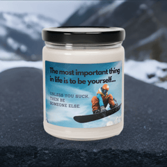 Snowboarder’s Delight: 9oz Scented Soy Candle. Apres Ski. Rest and Relaxation. Aromatherapy. - Best Gifter Ever: Unwrap Your Passion: Ski. Snowboard. Travel. Love. Play. Shop.