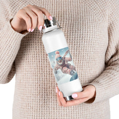 Snowboarder's Dream - Copper Vacuum Insulated Bottle Designed with Snowboarding in Mind, 22oz. Hydration Nation. Health and Happiness. - Best Gifter Ever: Unwrap Your Passion: Ski. Snowboard. Travel. Love. Play. Shop.