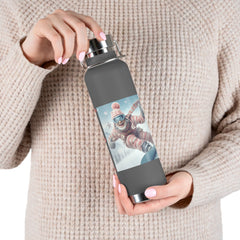 Snowboarder's Dream - Copper Vacuum Insulated Bottle Designed with Snowboarding in Mind, 22oz. Hydration Nation. Health and Happiness. - Best Gifter Ever: Unwrap Your Passion: Ski. Snowboard. Travel. Love. Play. Shop.