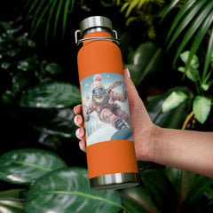 Snowboarder's Dream - Copper Vacuum Insulated Bottle Designed with Snowboarding in Mind, 22oz. Hydration Nation. Health and Happiness. - Best Gifter Ever: Unwrap Your Passion: Ski. Snowboard. Travel. Love. Play. Shop.