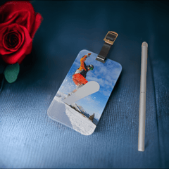 “Snowboarder’s Dream” Luggage Tags - Shred the Airport Runway! - Best Gifter Ever: Unwrap Your Passion: Ski. Snowboard. Travel. Love. Play. Shop.