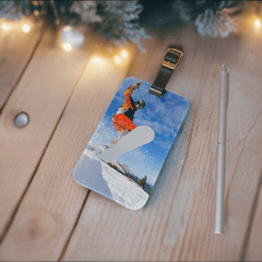 “Snowboarder’s Dream” Luggage Tags - Shred the Airport Runway! - Best Gifter Ever: Unwrap Your Passion: Ski. Snowboard. Travel. Love. Play. Shop.