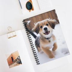 Spiral Notebook with Puppy Design, Dog Lover Journal, Cute Animal Notebook, Gift for Dog Owner, Pet Lover Gift - Best Gifter Ever: Unwrap Your Passion: Ski. Snowboard. Travel. Love. Play. Shop.