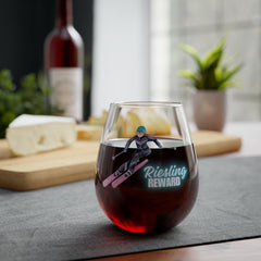 Stemless Wine Glass Riesling Reward, Wine Enthusiast Gift, Drinking Glasses, Wine Lovers, Wine Tasting Party - Best Gifter Ever: Unwrap Your Passion: Ski. Snowboard. Travel. Love. Play. Shop.