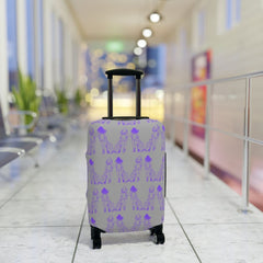 Stylish Gray Luggage Cover for Traveling Ladies | Protect & Personalize Your Suitcase and Carry - On! - Best Gifter Ever: Everyday Items and Unique Gifts for Ski, Snowboard, Travel, and More