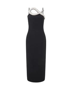 Timeless Black Midi Dress – Chic Evening Ensemble for Weddings, Banquets, and Formal Events - Best Gifter Ever: Everyday Items and Unique Gifts for Ski, Snowboard, Travel, and More