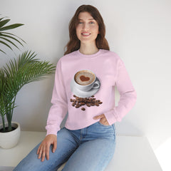 Unisex Coffee Lover Sweatshirt - Perfect for Any Occasion! Warm and cozy, athletic style, great fit. Buy now or mix and match for unique set. - Best Gifter Ever: Unwrap Your Passion: Ski. Snowboard. Travel. Love. Play. Shop.