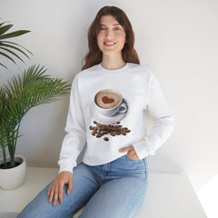 Unisex Coffee Lover Sweatshirt - Perfect for Any Occasion! Warm and cozy, athletic style, great fit. Buy now or mix and match for unique set. - Best Gifter Ever: Unwrap Your Passion: Ski. Snowboard. Travel. Love. Play. Shop.