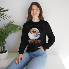 Unisex Coffee Lover Sweatshirt - Perfect for Any Occasion! Warm and cozy, athletic style, great fit. Buy now or mix and match for unique set. - Best Gifter Ever: Unwrap Your Passion: Ski. Snowboard. Travel. Love. Play. Shop.