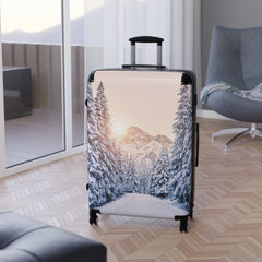 Vintage - Inspired Suitcase, Travel Luggage, Stylish Adventure Companion, Functional Carry - On, Unique Travel Bag, Original Travel accessories - Best Gifter Ever: Unwrap Your Passion: Ski. Snowboard. Travel. Love. Play. Shop.