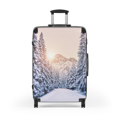 Vintage - Inspired Suitcase, Travel Luggage, Stylish Adventure Companion, Functional Carry - On, Unique Travel Bag, Original Travel accessories - Best Gifter Ever: Unwrap Your Passion: Ski. Snowboard. Travel. Love. Play. Shop.