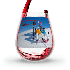 Well Deserved Cabernet, Ski - Inspired Stemless Wine Glass, Gift for Wine Lovers! - Best Gifter Ever: Unwrap Your Passion: Ski. Snowboard. Travel. Love. Play. Shop.