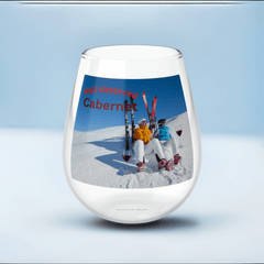 Well Deserved Cabernet, Ski - Inspired Stemless Wine Glass, Gift for Wine Lovers! - Best Gifter Ever: Unwrap Your Passion: Ski. Snowboard. Travel. Love. Play. Shop.