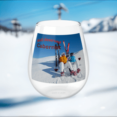 Well Deserved Cabernet, Ski - Inspired Stemless Wine Glass, Gift for Wine Lovers! - Best Gifter Ever: Unwrap Your Passion: Ski. Snowboard. Travel. Love. Play. Shop.