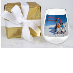 Well Deserved Cabernet, Ski - Inspired Stemless Wine Glass, Gift for Wine Lovers! - Best Gifter Ever: Unwrap Your Passion: Ski. Snowboard. Travel. Love. Play. Shop.