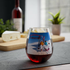 Well Deserved Cabernet, Ski - Inspired Stemless Wine Glass, Gift for Wine Lovers! - Best Gifter Ever: Unwrap Your Passion: Ski. Snowboard. Travel. Love. Play. Shop.