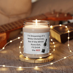 White Christmas Candle: I’m Dreaming of a White Christmas, But If the White Runs Out, I’ll Drink the RED" - Best Gifter Ever: Unwrap Your Passion: Ski. Snowboard. Travel. Love. Play. Shop.