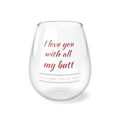 Wine down - Stemless Wine Glass / 11.75oz. Custom Glassware - Best Gifter Ever: Unwrap Your Passion: Ski. Snowboard. Travel. Love. Play. Shop.