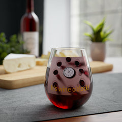 Wine O’clock: 100% Original Stemless Wine Glass (11.75oz). Wine O’clock Stemless Glass. - Best Gifter Ever: Unwrap Your Passion: Ski. Snowboard. Travel. Love. Play. Shop.