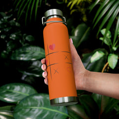 XOXO Game Copper Water Bottle - Perfect Romantic Gift. 22oz - Best Gifter Ever: Unwrap Your Passion: Ski. Snowboard. Travel. Love. Play. Shop.