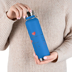 XOXO Game Copper Water Bottle - Perfect Romantic Gift. 22oz - Best Gifter Ever: Unwrap Your Passion: Ski. Snowboard. Travel. Love. Play. Shop.