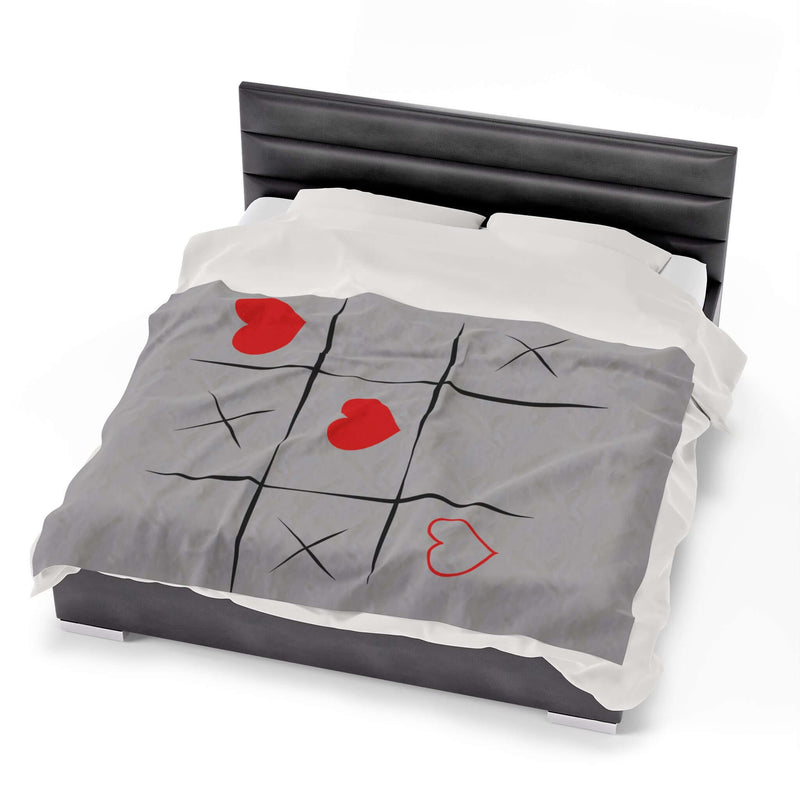 XOXO Game Velveteen Plush Blanket - Add a Touch of Coziness to Your Home. Celebrate Love and Romance. - Best Gifter Ever: Unwrap Your Passion: Ski. Snowboard. Travel. Love. Play. Shop.