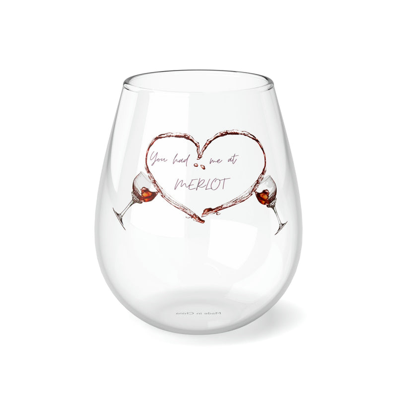 You had me at Merlot - Stemless Wine Glasses with original art touch! 11.75oz. A great addition to any kitchen, home bar or vacation place! - Best Gifter Ever: Unwrap Your Passion: Ski. Snowboard. Travel. Love. Play. Shop.