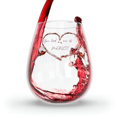 You had me at Merlot - Stemless Wine Glasses with original art touch! 11.75oz. A great addition to any kitchen, home bar or vacation place! - Best Gifter Ever: Unwrap Your Passion: Ski. Snowboard. Travel. Love. Play. Shop.